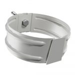 Хомут для труб 90мм RAL 9003