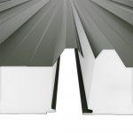 Сэндвич-панель кровельная Пенополистирол ПКППС 300мм ширина 1000мм RAL6007 — изображение 3