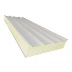 Сэндвич-панель кровельная PIR (пенополиизоцианурат) ПКЭППС 180мм ширина 1000мм RAL9002