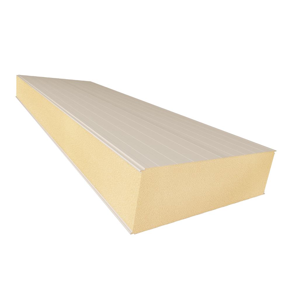 penopolistirolsehndvichpanelstenovaya1000vid1300-1015 Сэндвич-панель стеновая XPS (экструдированный пенополистирол) ПСЭППС 300мм ширина 1190мм RAL1015 — изображение 1