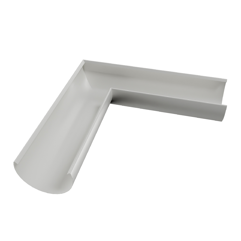 ugol-zheloba-9003 Угол желоба 150мм RAL 9003 — изображение 1