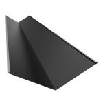 Планка ендовы нижняя 298х298х2500 (ПЭ-9005-0,5)