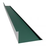 Планка примыкания нижняя 250х122х2500 (ПЭ-6005-0,45)