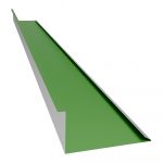 Планка примыкания нижняя 250х122х2500 (ПЭ-6018-0,35)
