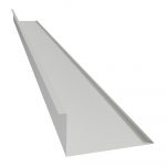 Планка примыкания нижняя 250х122х2500 (ПЭ-9003-0,35)