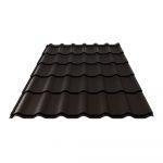 Металлочерепица Ламонтерра X 0.5 VALORI DARK BROWN