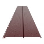 Софит Lбрус-XL-14х335 перфорированный RAL 3005 — изображение 2