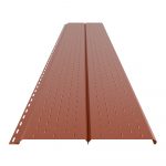 Софит Lбрус-XL-14х335 перфорированный RAL 8004 — изображение 2