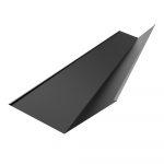 Планка ендовы нижняя 298х298х2500 (ПЭ-9005-0,5) — изображение 3