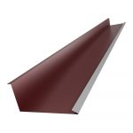 Планка примыкания нижняя 250х122х2500 (ПЭ-3005-0,4) — изображение 3