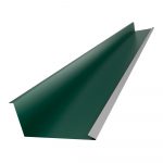 Планка примыкания нижняя 250х122х2500 (ПЭ-6005-0,45) — изображение 3