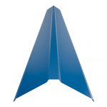 Планка конька плоского 120х120х2500 (ПЭ-5005-0,4) — изображение 2