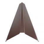 Планка конька плоского 120х120х2500 (ПЭ-8017-0,5) — изображение 2