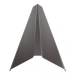 Планка конька плоского 120х120х2500 (ПЭ-8019-0,45) — изображение 2