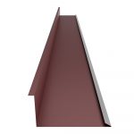 Планка примыкания нижняя 250х122х2500 (ПЭ-3005-0,4) — изображение 2