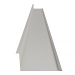 Планка примыкания нижняя 250х122х2500 (ПЭ-9002-0,45) — изображение 2