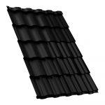 Металлочерепица Монтекристо 0.5 VALORI DARK GREY