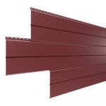 Софит Lбрус-XL-14х335 перфорированный RAL 3005