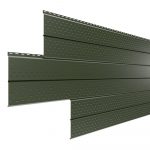 Софит Lбрус-XL-14х335 перфорированный RAL 6007