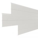 Софит Lбрус-XL-14х335 перфорированный RAL 9002