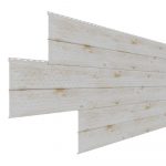Софит Lбрус-XL-14х335 перфорированный Белый дуб