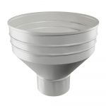 Воронка водосборная 300/90мм RAL 9003