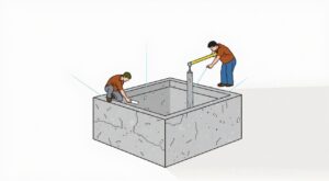 Как делают монолитный фундамент