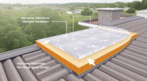 Как крепится мембрана на кровле