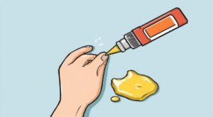 Как отодрать супер клей