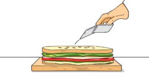 Как отрезать сэндвич панель ровно