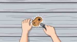 Как починить дырку в сайдинге