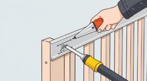 Как прикрутить штакетник из металлопрофиля
