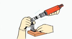 Как работает клепальник ручной