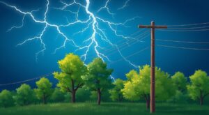 Какие естественные молниеприемники существуют