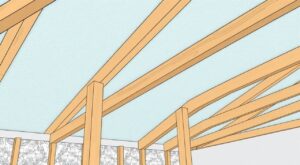 Какой слой утеплителя нужно на потолок дома холодного чердака по деревянным балкам