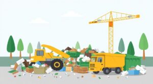 Куда вынести строительный мусор