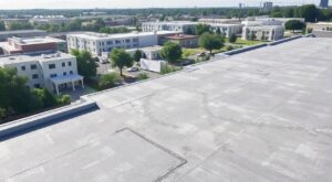 Плоская кровля чем покрыть